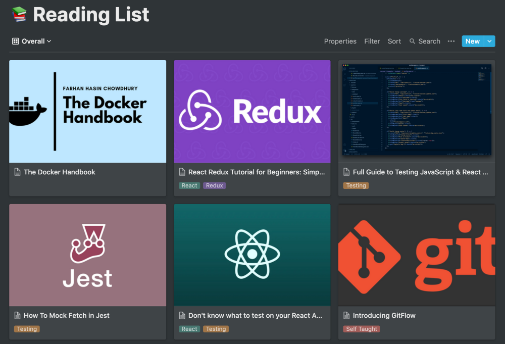 Reading List